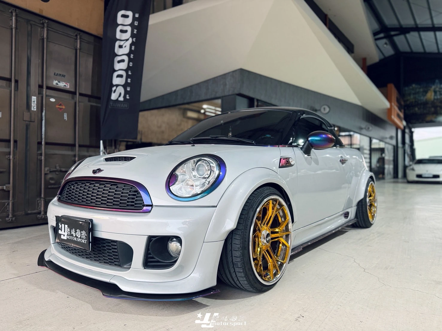 BMW MINI COOPER R58 R56 升級 前 AP9440 大四活塞配 330碳陶盤 後HHC後雙片式加大碟325MM