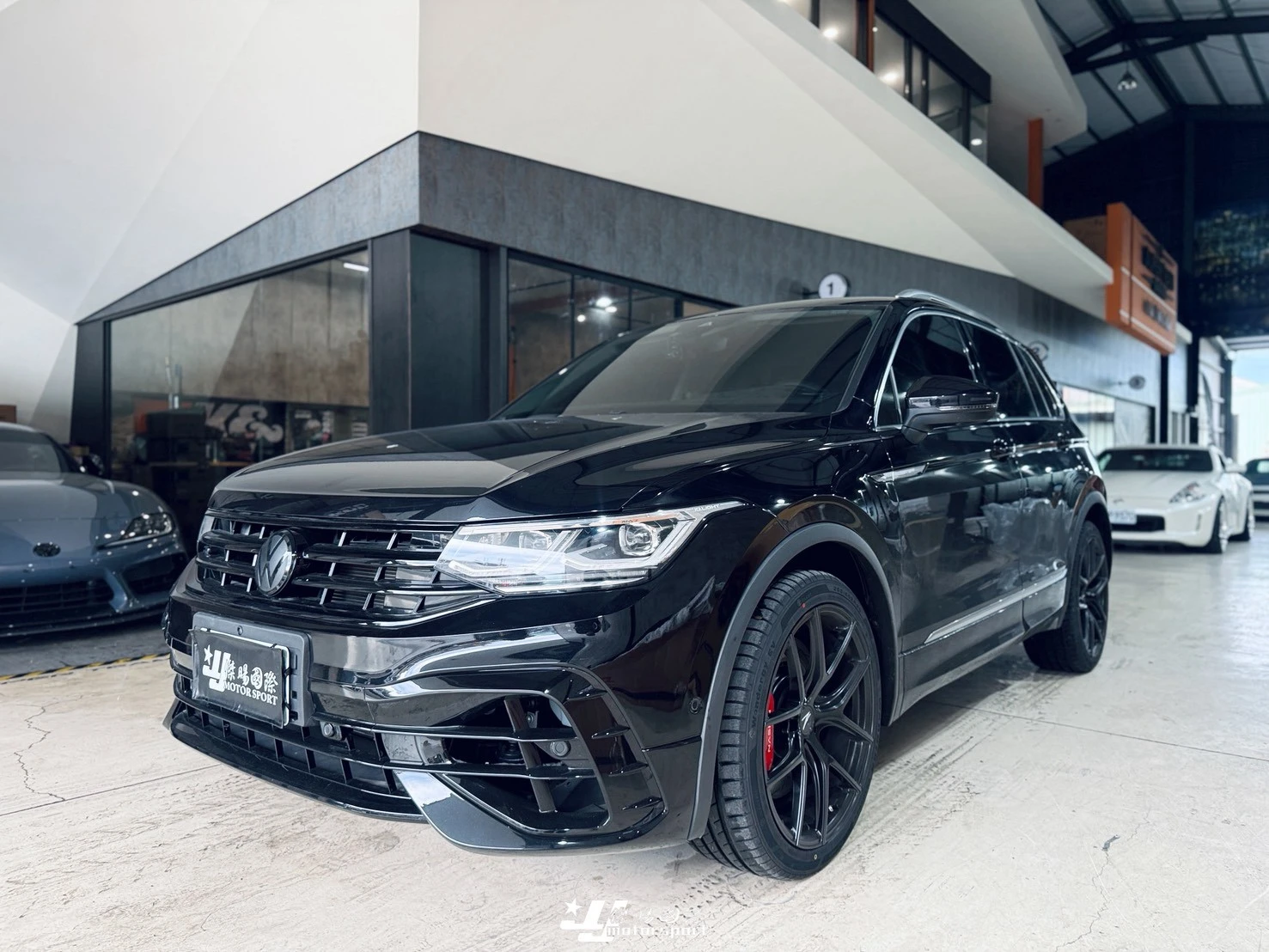 全新 VW TIGUAN 地瓜 2023- 世盟 GN5 大六活塞 煞車 卡鉗 380MM 搭配 新式浮動劃線碟