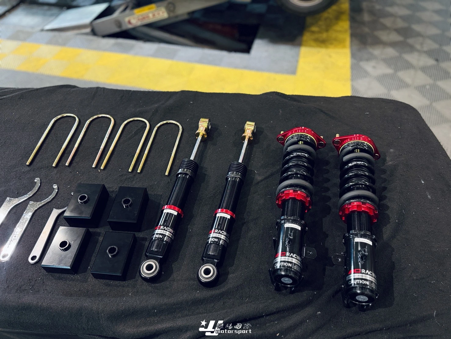 全新 中華菱利 A180 J-SPACE BC 避震器 V1 TYPE 30段阻尼高低軟硬可調