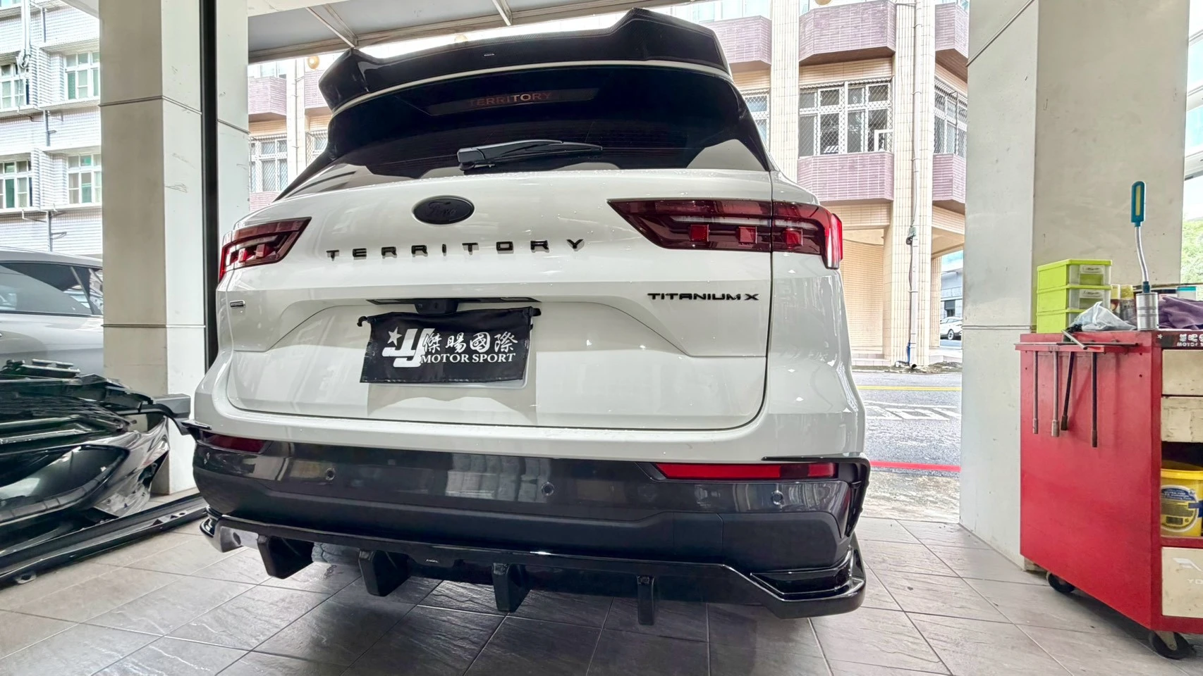 全新 實車 福特 FORD TERRITORY TT 25 26 2025 2026 年 AWK 亮黑 後下巴