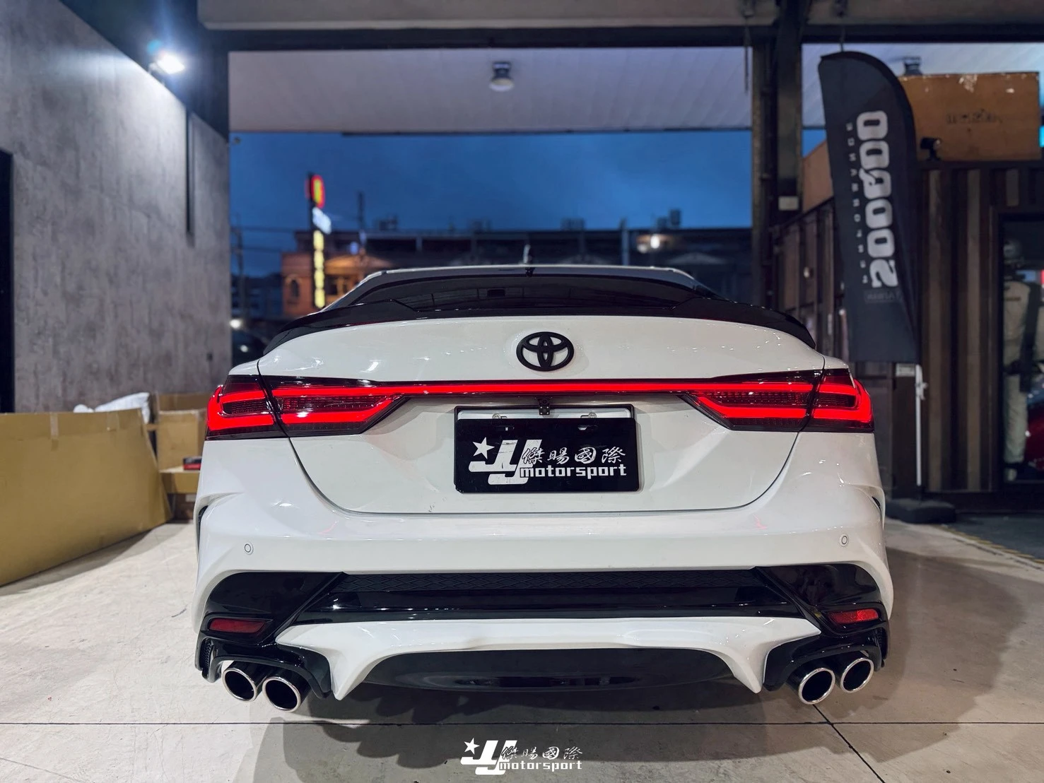 全新 TOYOTA CAMRY8 8代 19 20 21 年 K版 後保桿 後保 大包 空力套件 素材