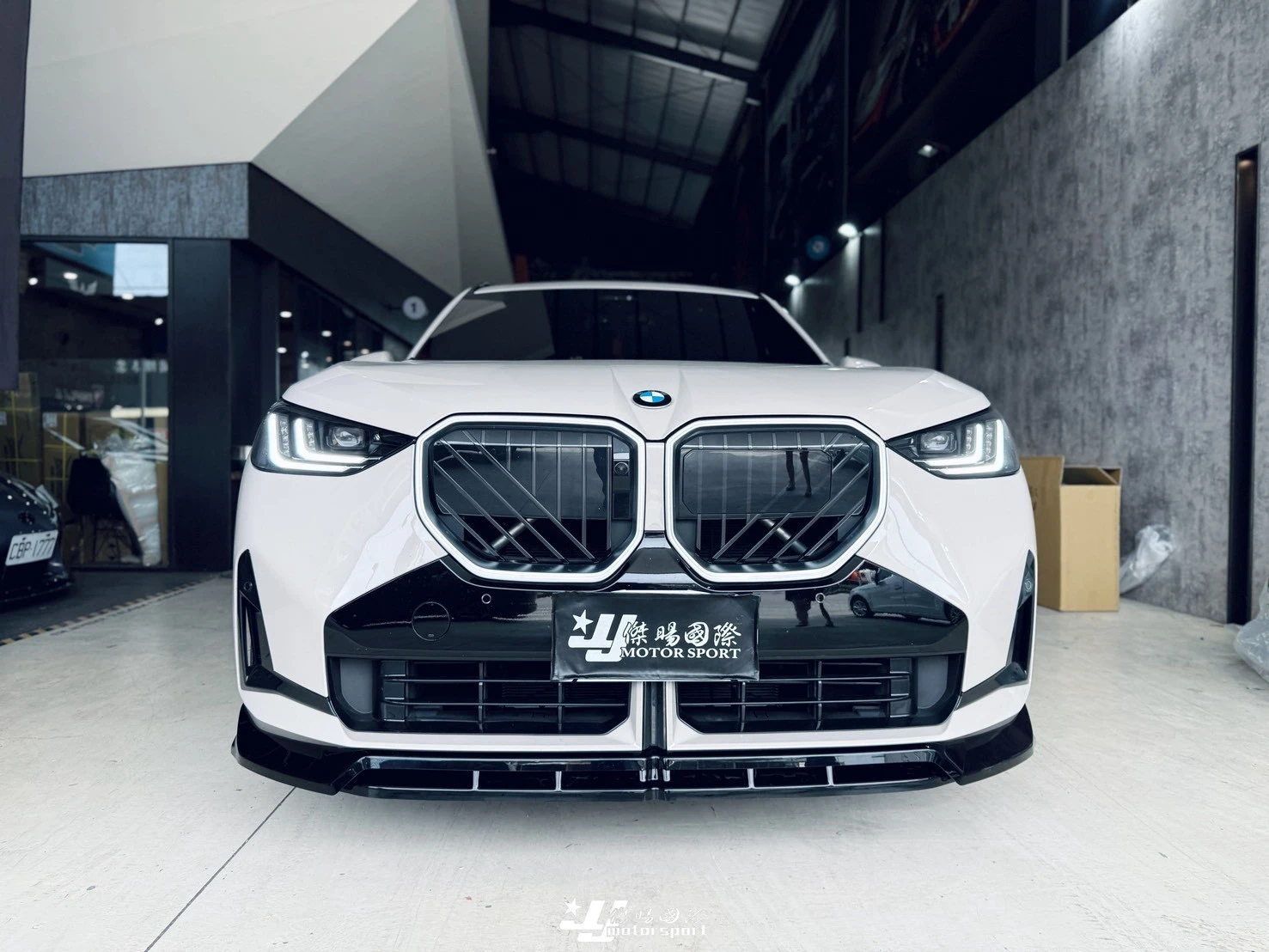 全新 寶馬 BMW X3 2025 2026 G45 Maxton Design MD 亮黑 前下巴