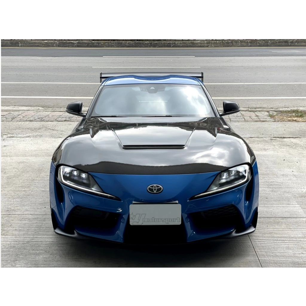 全新 TOYOTA Supra A90 牛魔王 Carbon 碳纖維 單層/雙層 引擎蓋 開孔