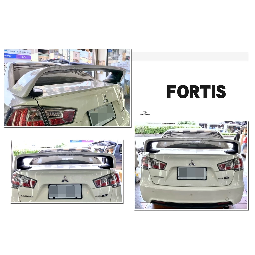 全新 FORTIS LANCER IO EVO 家庭版 鯊魚頭 08-18年 日規 三片式 尾翼 擾流板