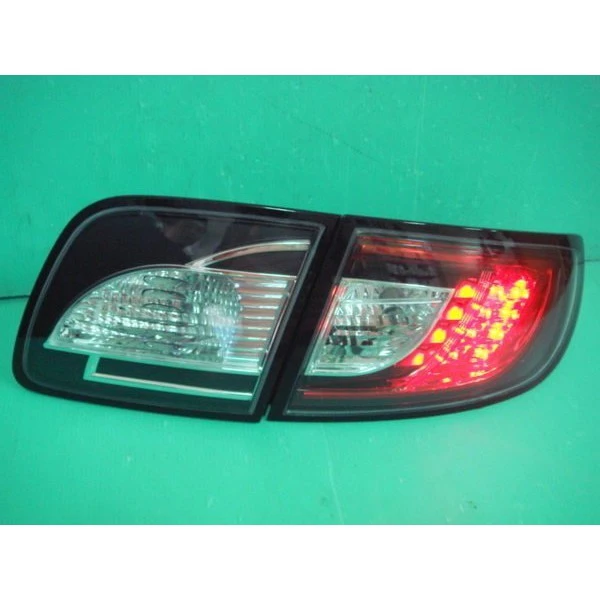 全新 馬3 MAZDA3 05 06 07 08 年 4門 仿10年款式 黑框銀底 LED尾燈 後燈