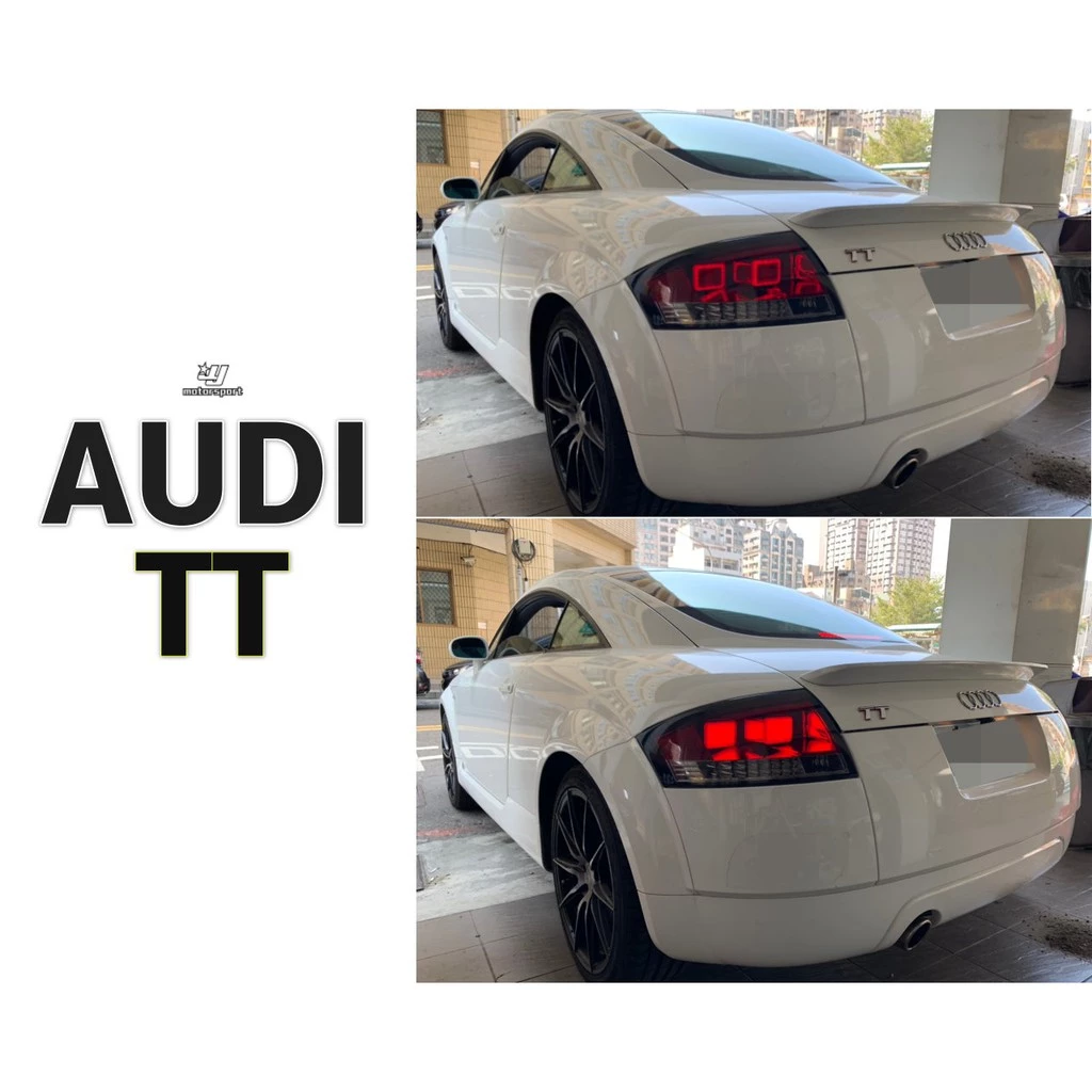 全新 AUDI 奧迪 TT 99 00 01 02 03 04 05 年 紅黑 LED 後燈 尾燈