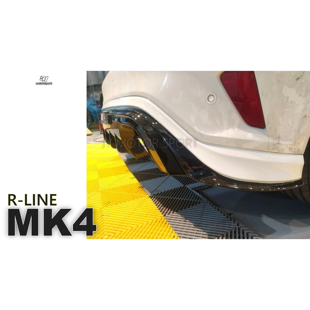 全新 福特 FORD FOCUS 2019 MK4 五門 R-LINE 直瀑式 後下巴 含雙色烤漆