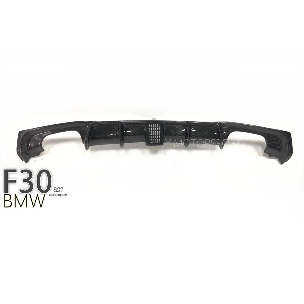 全新 BMW F30 F31 MP款 卡夢 CARBON 帶F1巡航燈 後下巴