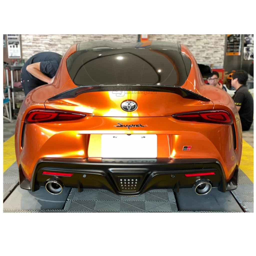 全新 TOYOTA A90 SUPRA 牛魔王 TRD 款 碳纖維 卡夢 CARBON 尾翼