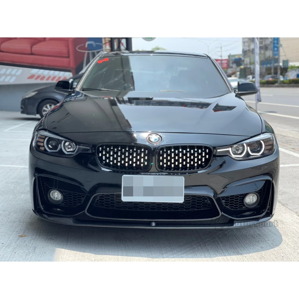全新 寶馬 BMW F30 F31 改 M3 保桿專用 P款 碳纖維 CARBON 卡夢 前下巴