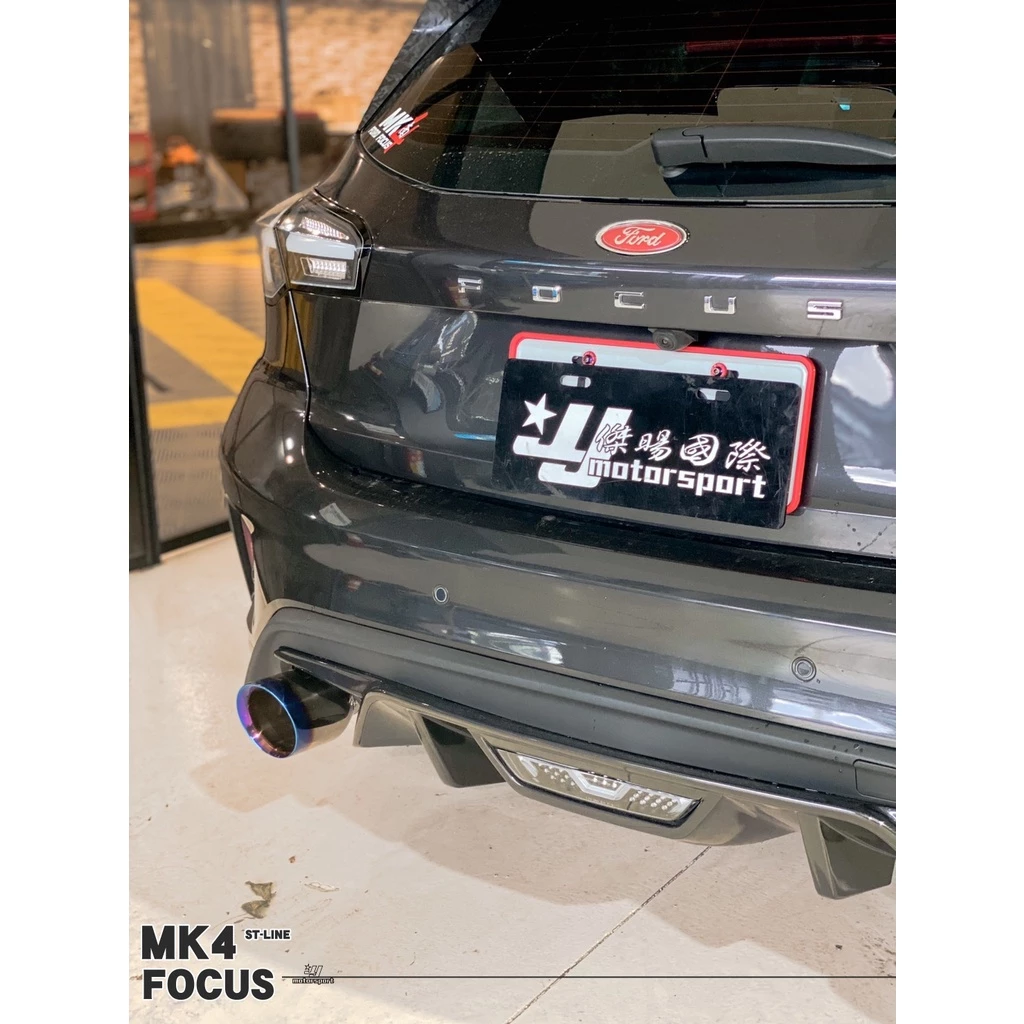 全新 福特 FORD FOCUS MK4 ST-LINE GT款 海鷗 LED燈組 雙邊單出 後包 後下巴