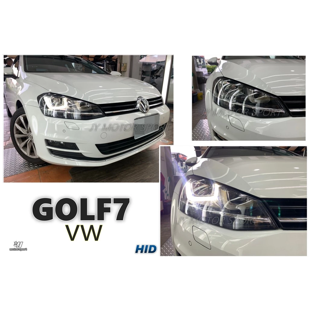 全新 VW 福斯 GOLF 7 7代 13 14 15 年 HID版 原廠型 大燈 1邊10000