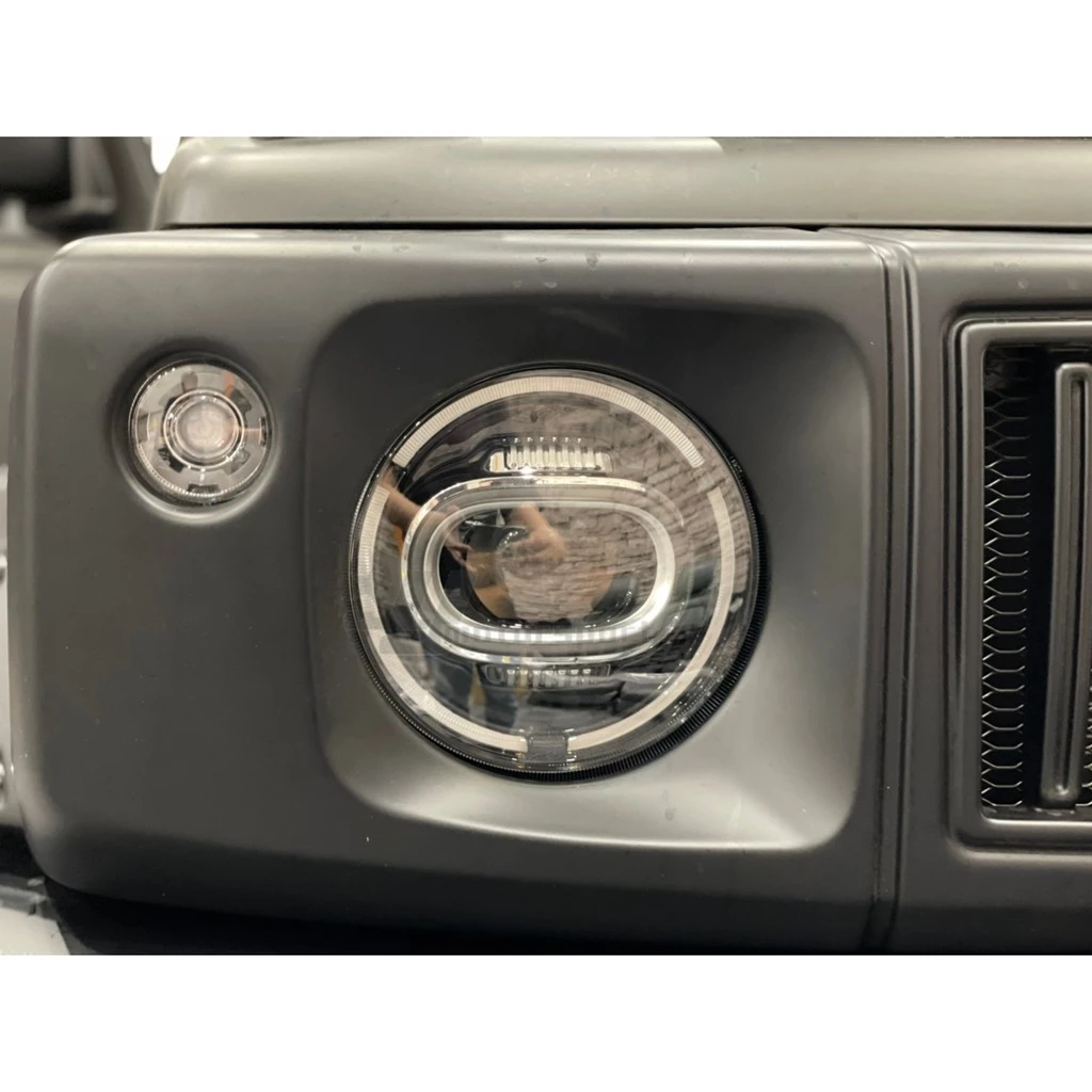 全新 SUZUKI JIMNY 18 19 動態呼吸 藍光漸變 全LED 三色 類大G 大燈 頭燈