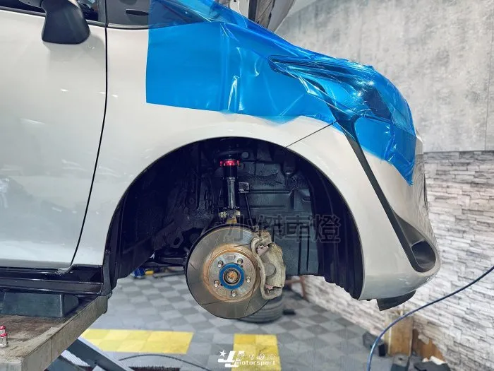 全新 TOYOTA SIENTA 升級 BC V1 避震器 30段阻尼 高低軟硬可調 實車