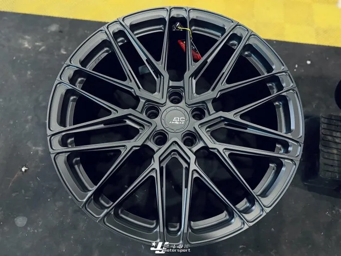 全新 BC FORGED EH186單片式 消光黑 19吋 8.5J 鍛造 鋁圈 BMW X4 G02 G01