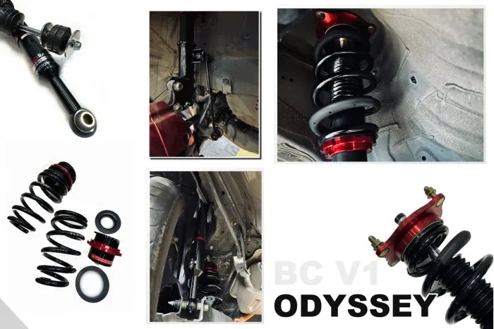 全新 奧德賽 ODYSSEY 2013+ BC V1 避震器 30段阻尼 高低軟硬可調 避震 保固18個月
