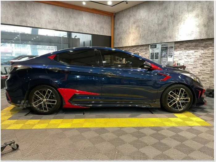 全新 現代 ELANTRA 2012 12 年~ BC 避震器 V1 30段阻尼 高低軟硬可調 保固18個月