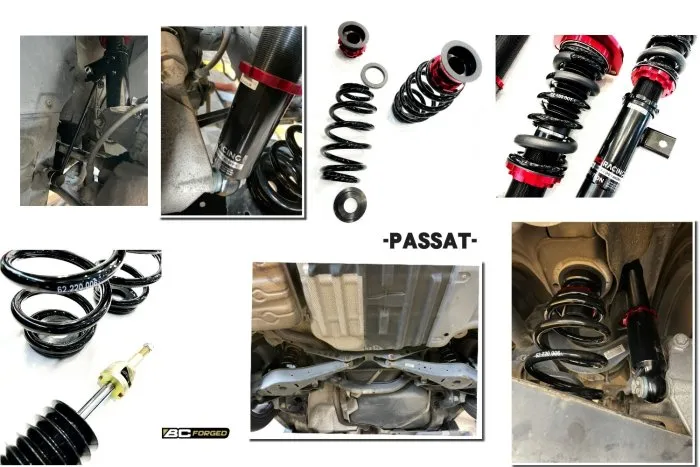 全新 福斯 VW PASSAT BC 避震器 V1 30段阻尼 高低軟硬可調 避震