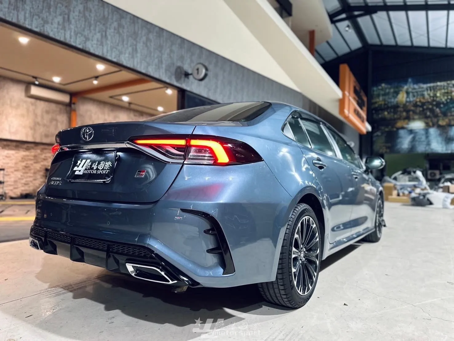 小亞車燈改裝＊全新 ALTIS 12代 2020 2021 2022 升級 星耀版 後保桿 後保 含烤漆