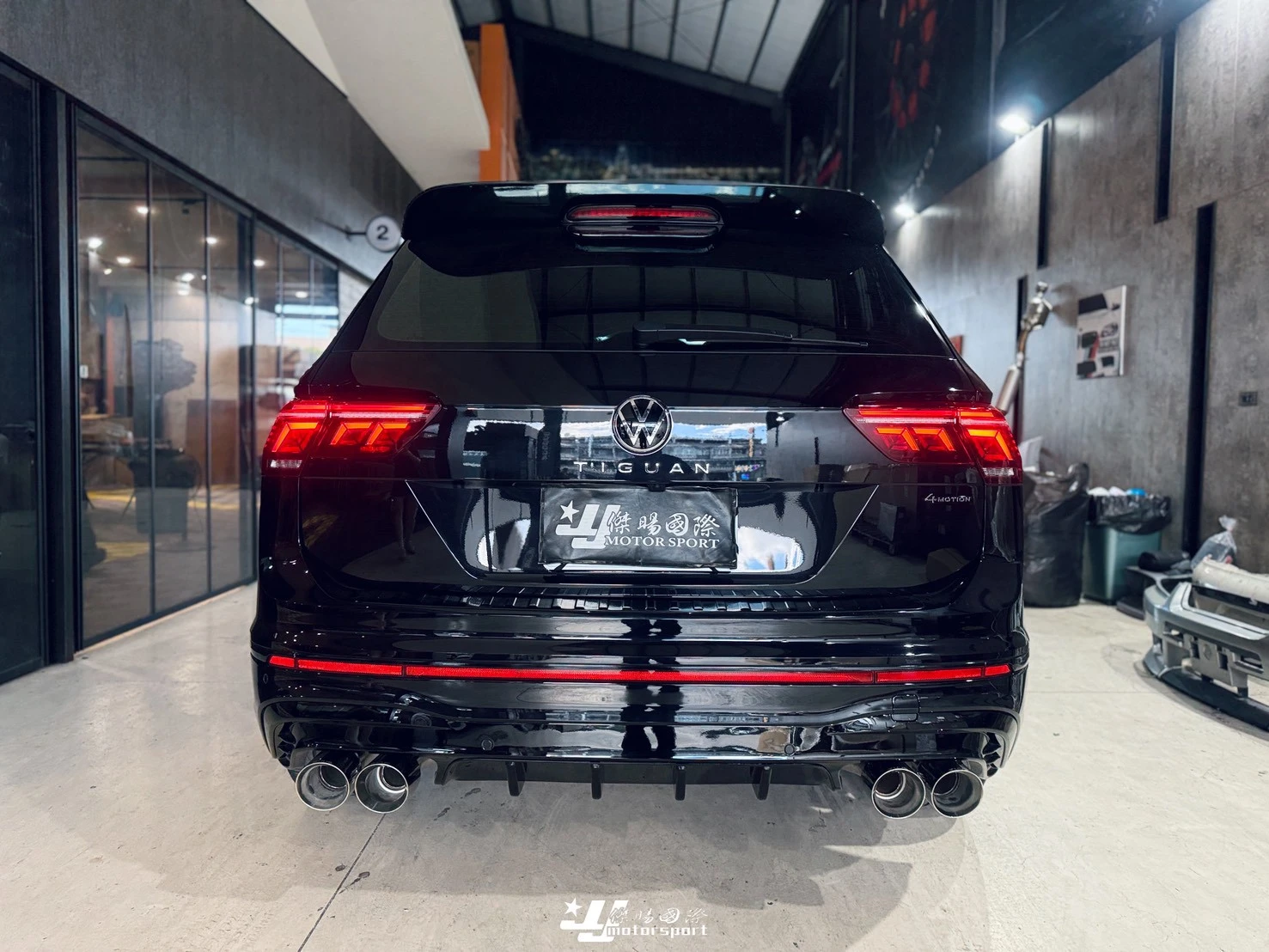 全新 福斯 VW TIGUAN 地瓜 2021- R包專用 升級 VVS 排氣管 中尾段 + 遙控閥門 排氣管