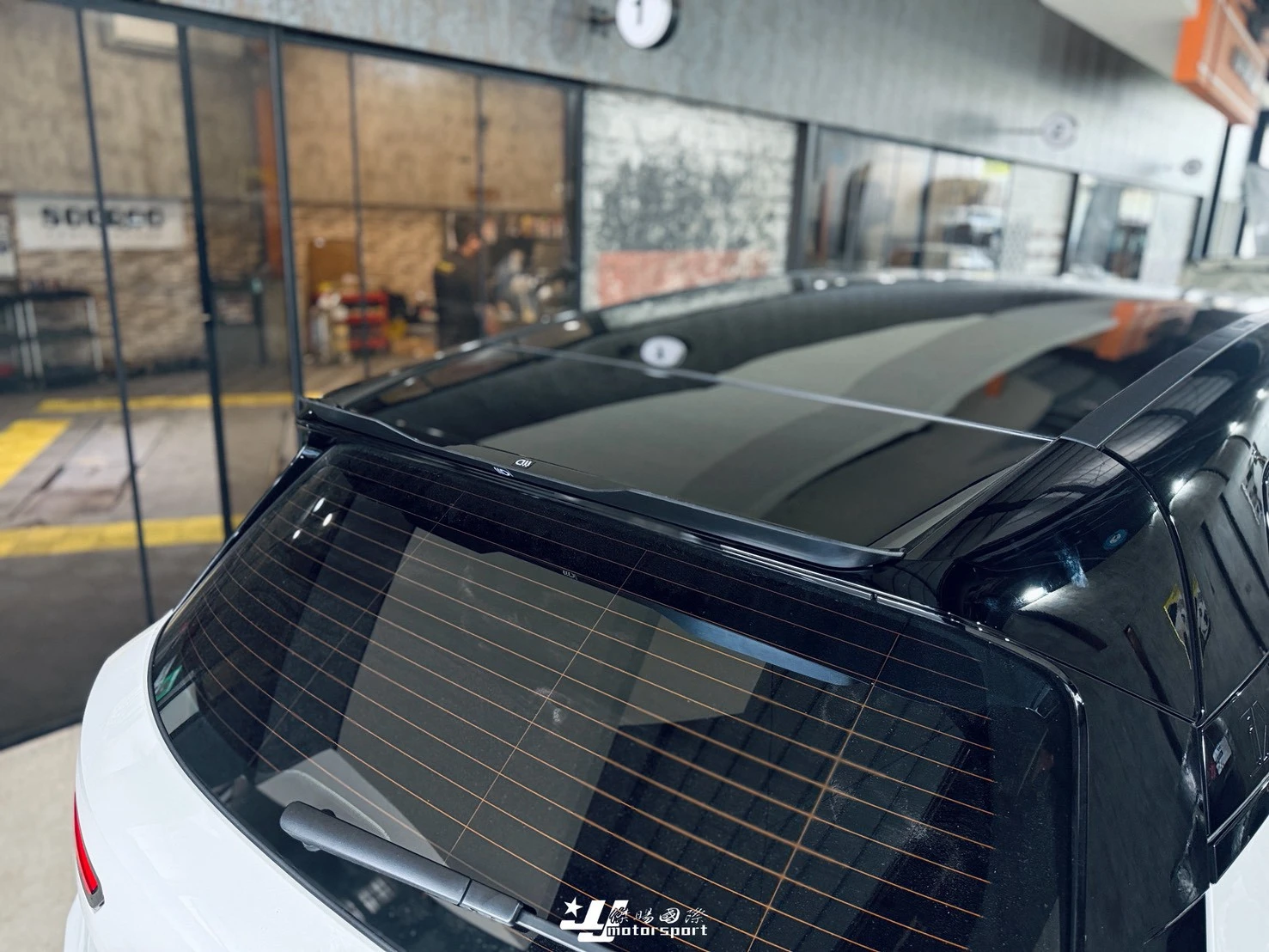 全新 寶馬 BMW IX i20 / I20 - MD Maxton Design 尾翼 上尾翼 亮黑