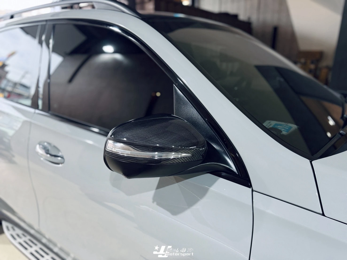 全新 BENZ GLE GLE350 W167 2024- GLE63包專用 LD版本 碳纖維 前下巴 後下巴(不含尾管) 後視鏡外蓋 尾翼