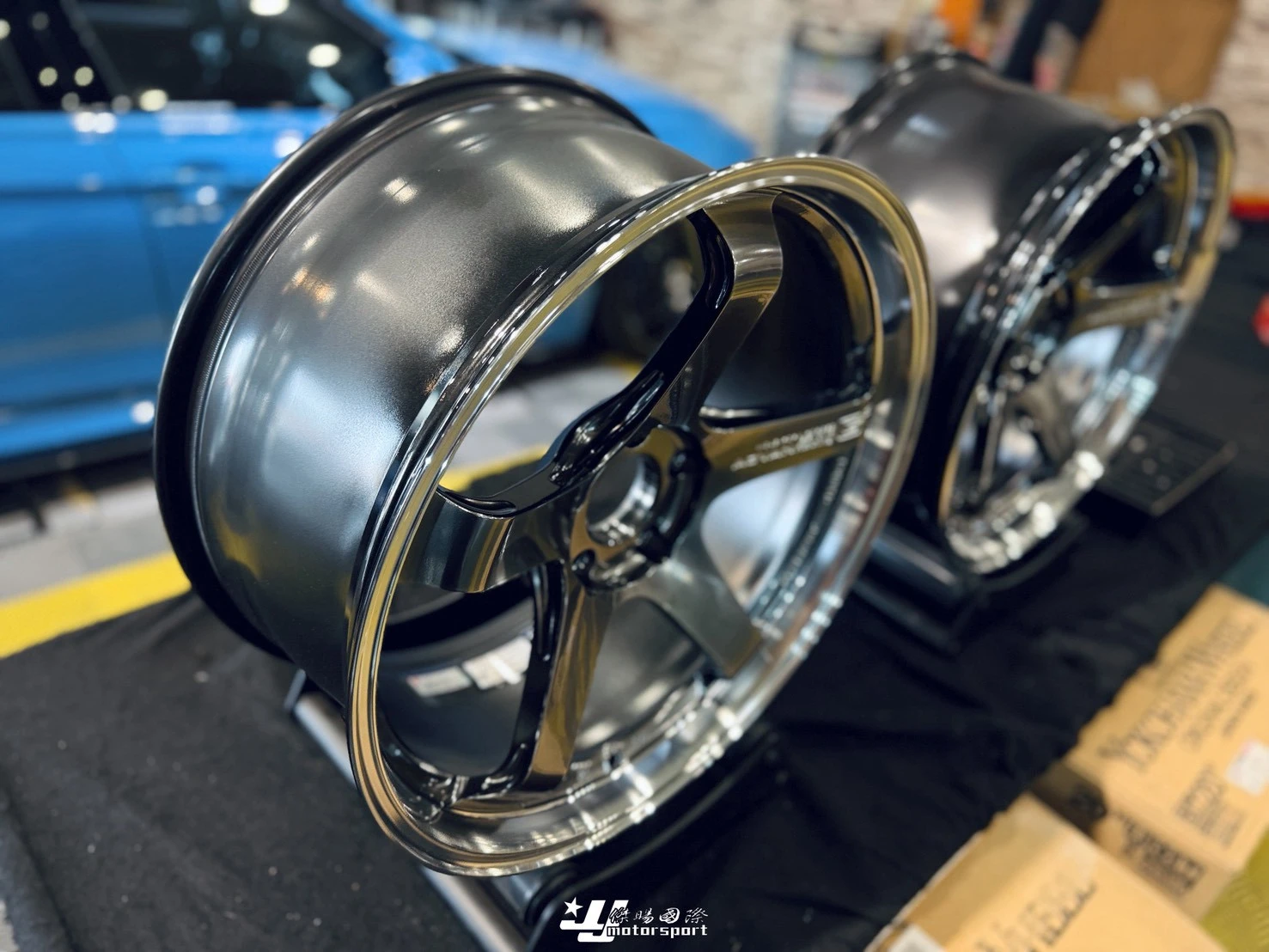 全新 寶馬 BMW F80 M3 M4 升級 升級日本Advan GT 19吋 鍛造 鋁圈 MPB色 輪框