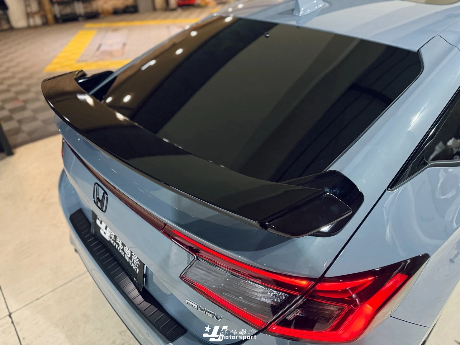 全新 HONDA CIVIC 11 喜美 11代 CIVIC11 類RS 亮黑 尾翼 含烤漆