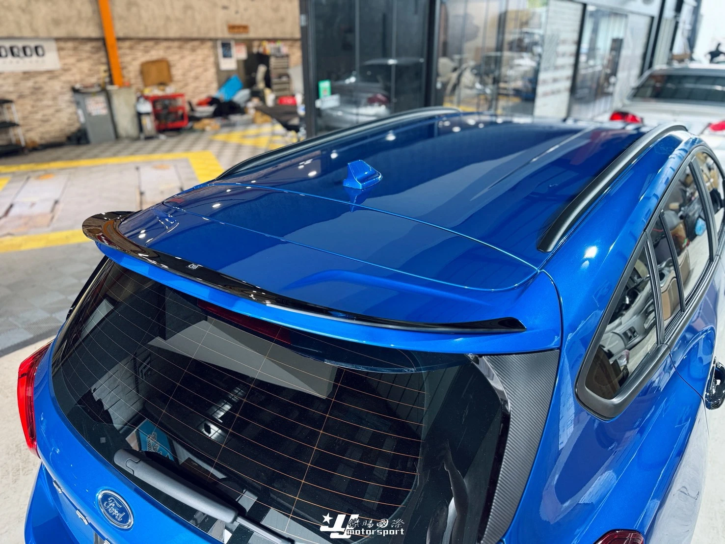 全新 實車 福特 FOCUS MK4.5 ST-LINE WAGON MD Maxton Design 亮黑 尾翼 鴨尾