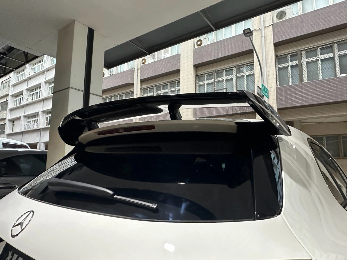 全新 賓士 BENZ W177 A200 A250 A35 A45 AMG ED1 樣式 亮黑 尾翼