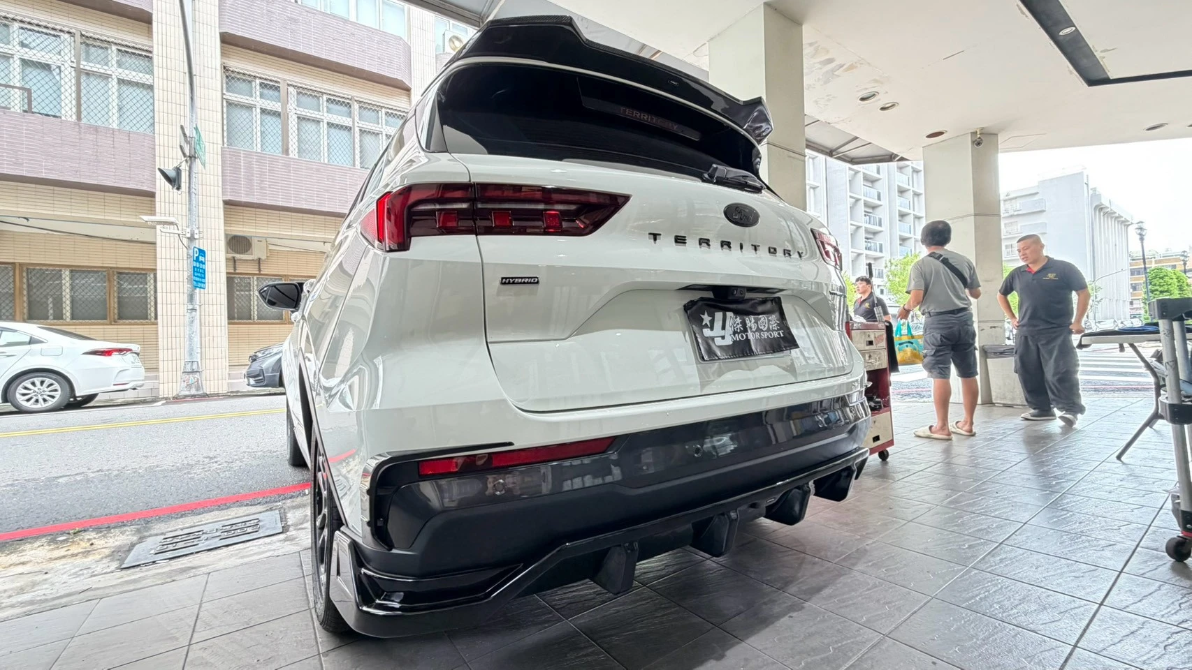 全新 實車 福特 FORD TERRITORY TT 25 26 2025 2026 年 AWK 亮黑 後下巴