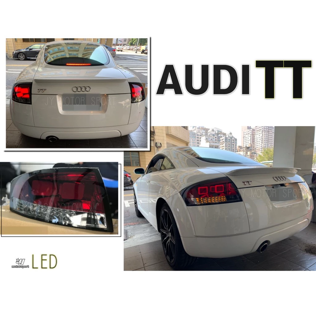 全新 AUDI 奧迪 TT 99 00 01 02 03 04 05 年 紅黑 LED 後燈 尾燈