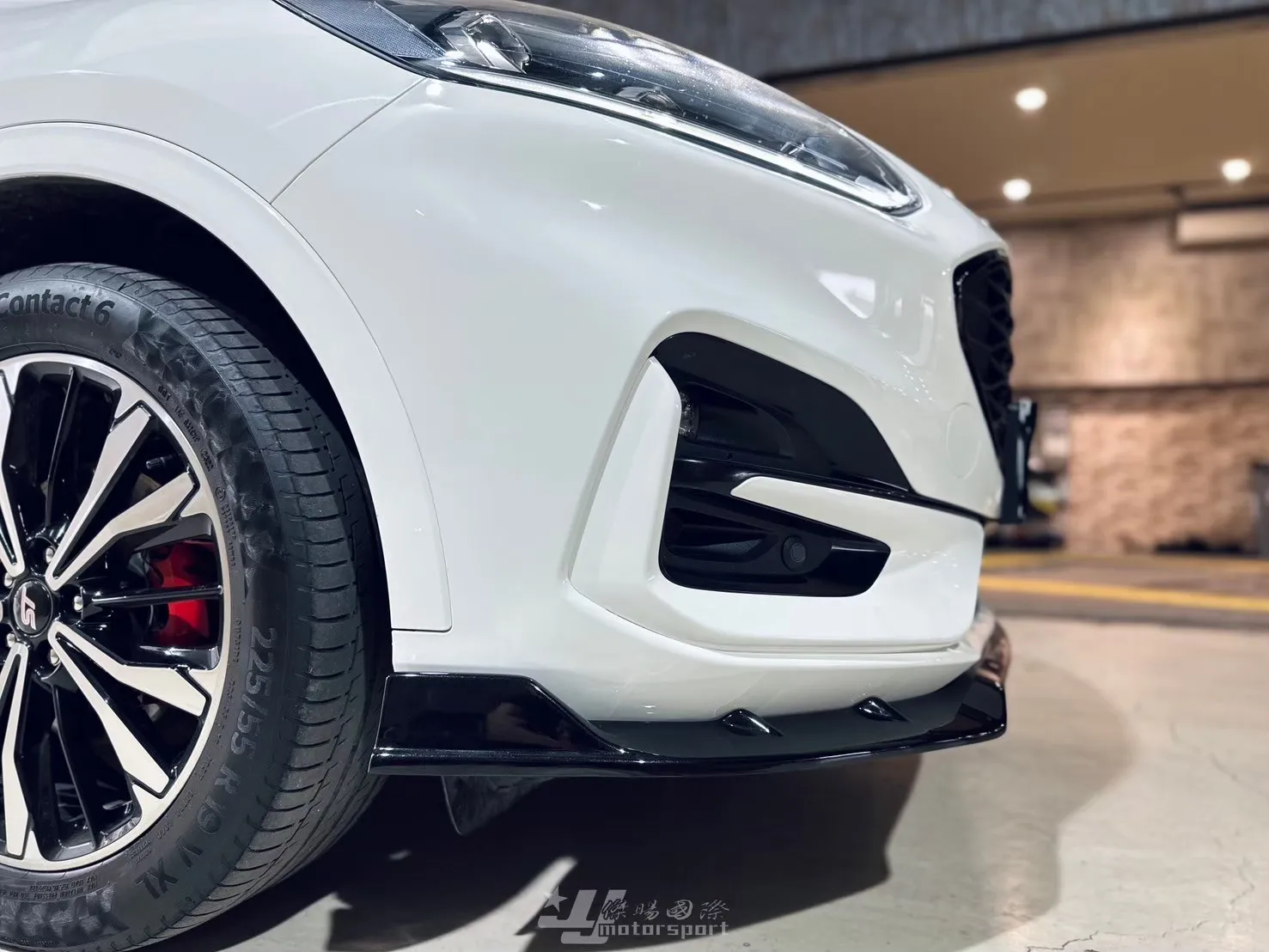 全新 福特 FORD KUGA MK3 ST-Line 2019- 專用 前下巴 定風翼 亮黑 KUGA前下巴