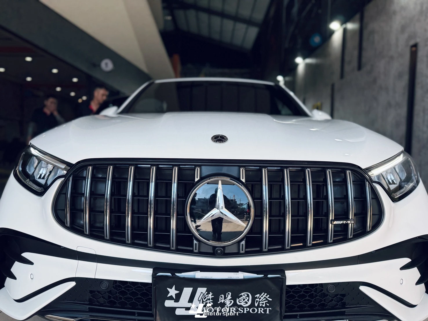 全新 BENZ 賓士 W254 C254 2024- GLC300 COUPE SUV GT 亮銀 水箱罩 中網