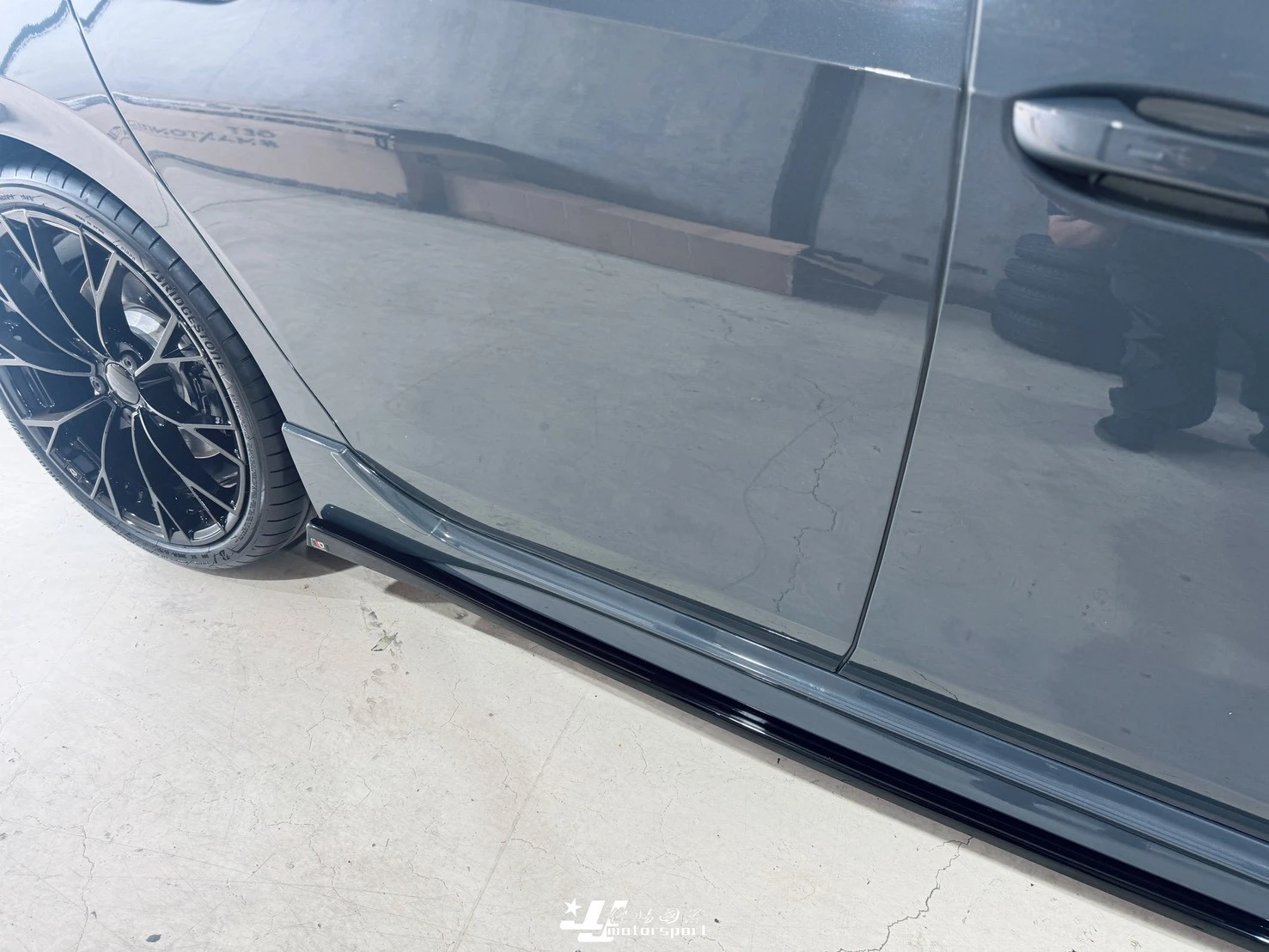 全新 福斯 GOLF 8.5 8.5代 R 短版 專用 MD Maxton Design V.2 亮黑 側裙 側群
