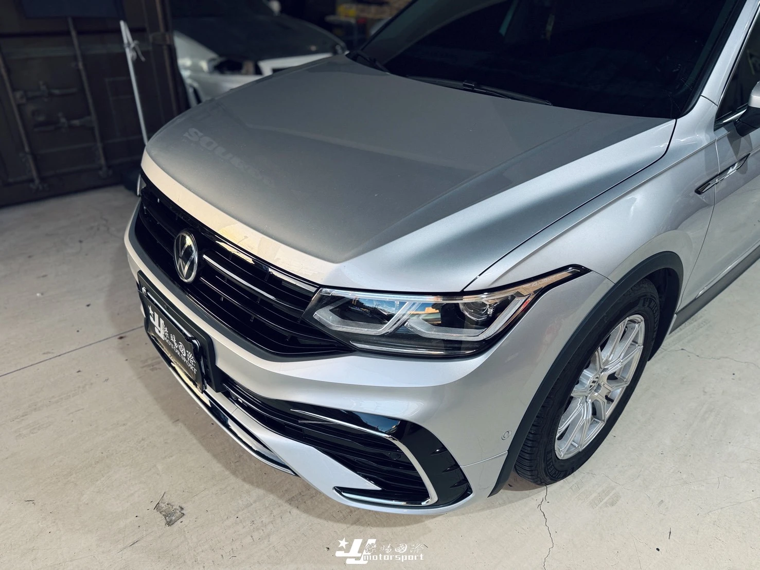 全新 福斯 TIGUAN 2021-2024 R-line 前保桿 前大包 輪弧 後保中段 後下巴 素材