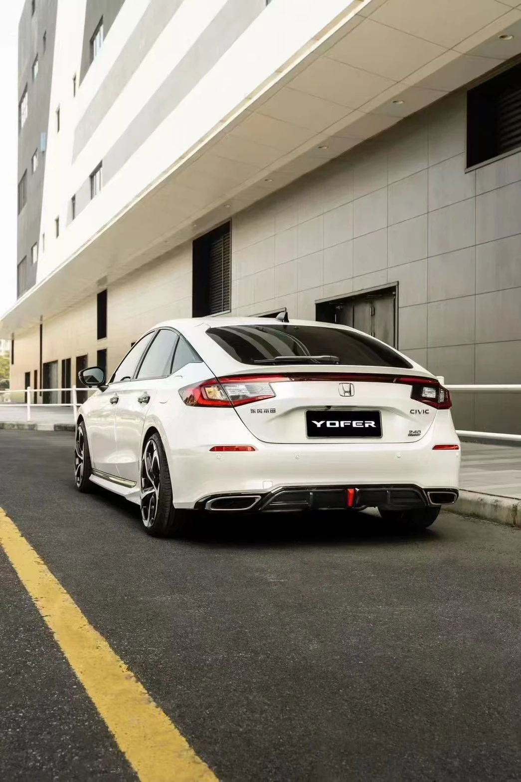 全新 HONDA CIVIC11 喜美11代 2023- YF樣式 YOFER 前下巴 側裙 後下巴 亮黑