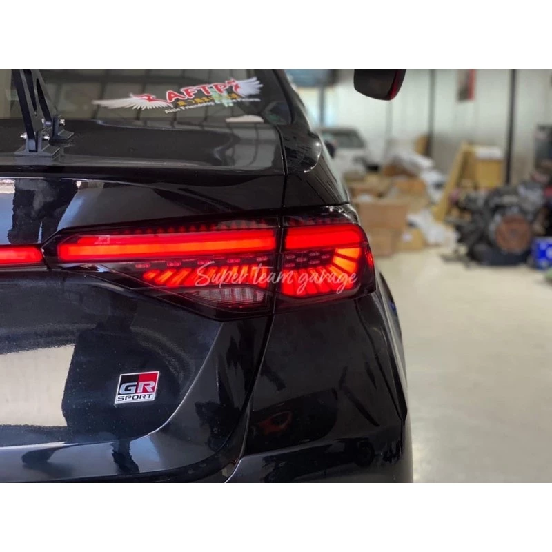全新 ALTIS 12代 2019 2020 年 全紅 燻黑 LED 動態 跑馬 光柱尾燈 不含貫穿燈