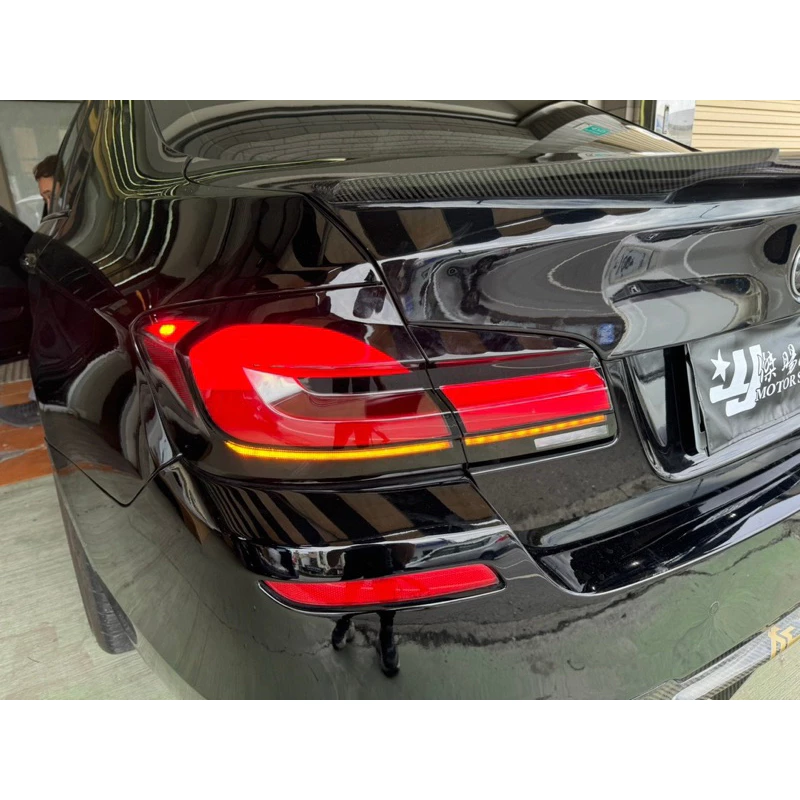 全新 BMW 寶馬 F10 專用 類G30 LCI 小改款 光柱 尾燈 跑馬方向燈 後燈