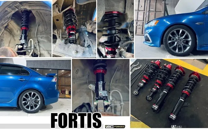 全新 LANCER FORTIS BC 避震器 V1 DESIGN 30段阻尼 高低軟硬 可調