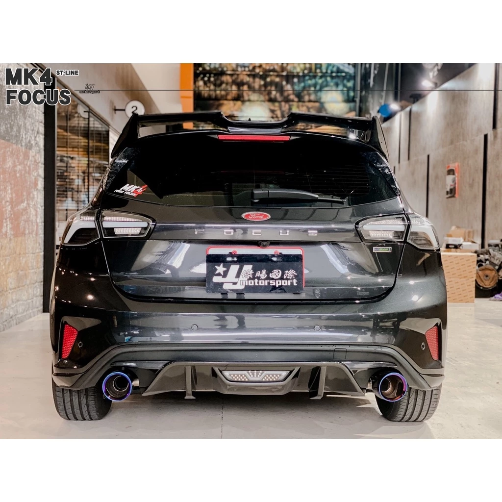 全新 福特 FORD FOCUS MK4 ST-LINE GT款 海鷗 LED燈組 雙邊單出 後包 後下巴