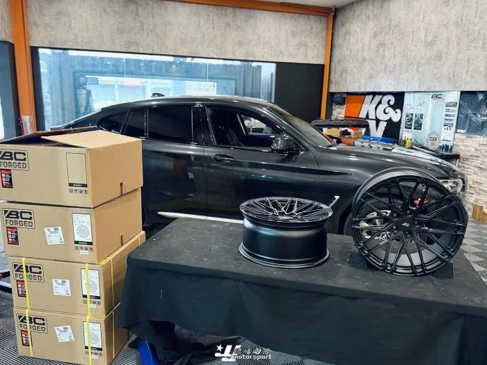 全新 BC FORGED EH186單片式 消光黑 19吋 8.5J 鍛造 鋁圈 BMW X4 G02 G01