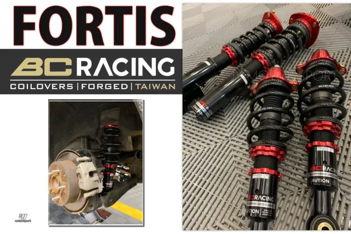 全新 LANCER FORTIS BC 避震器 V1 DESIGN 30段阻尼 高低軟硬 可調