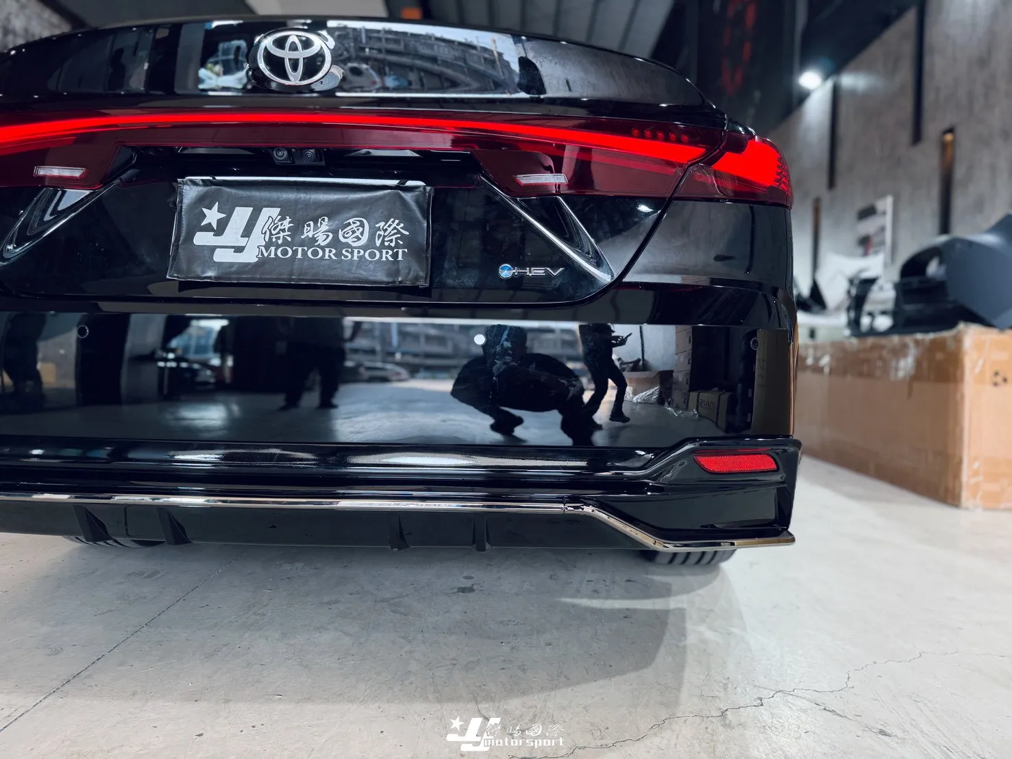 全新 TOYOTA CAMRY9 CAMRY 9代 2025-2026 PLUS款 後下巴 亮黑