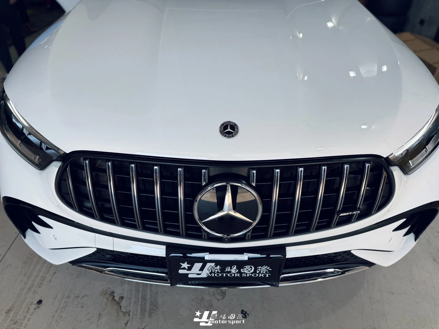 全新 BENZ 賓士 W254 C254 2024- GLC300 COUPE SUV GT 亮銀 水箱罩 中網
