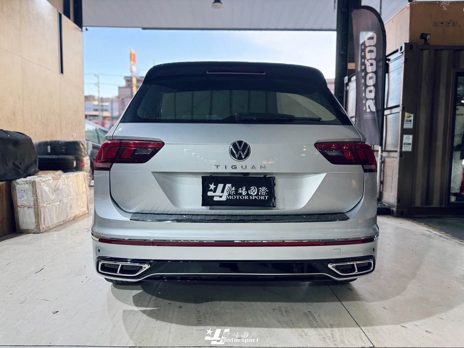 全新 福斯 TIGUAN 2021-2024 R-line 前保桿 前大包 輪弧 後保中段 後下巴 素材