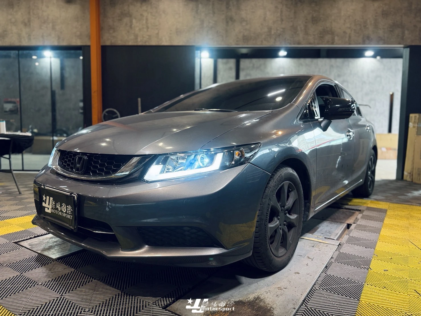 全新 HONDA 喜美九代 CIVIC 9代 2013 2014- CIVIC9 K14 黑框 R8燈眉 魚眼 大燈
