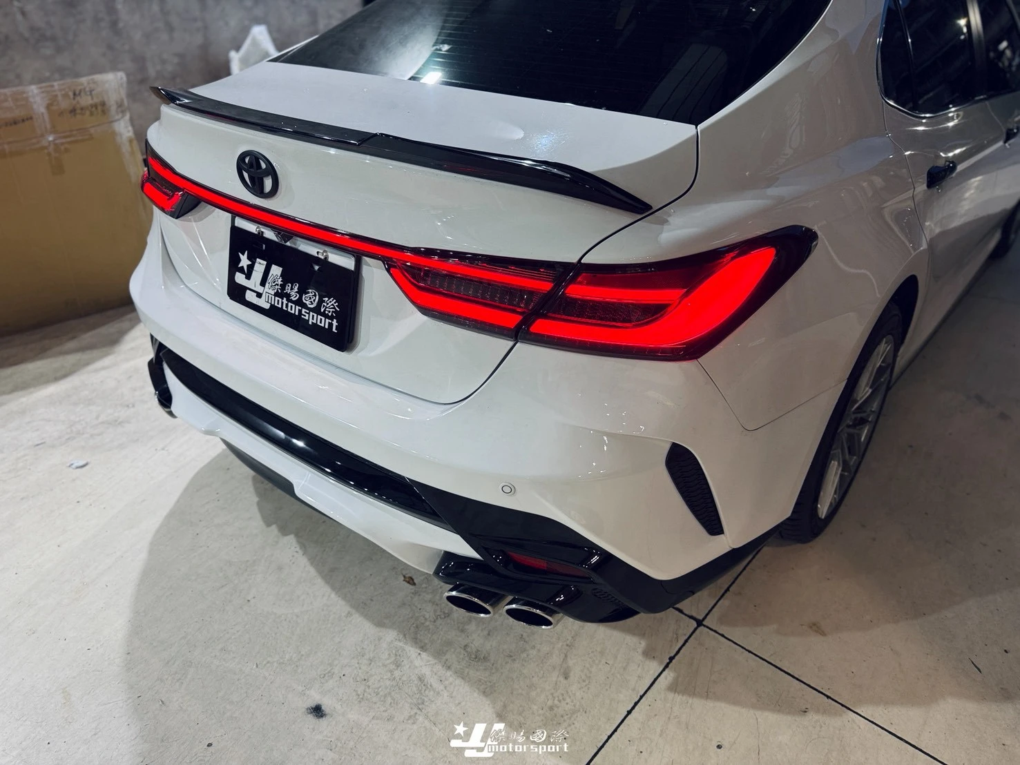 全新 TOYOTA CAMRY8 8代 19 20 21 年 K版 後保桿 後保 大包 空力套件 素材