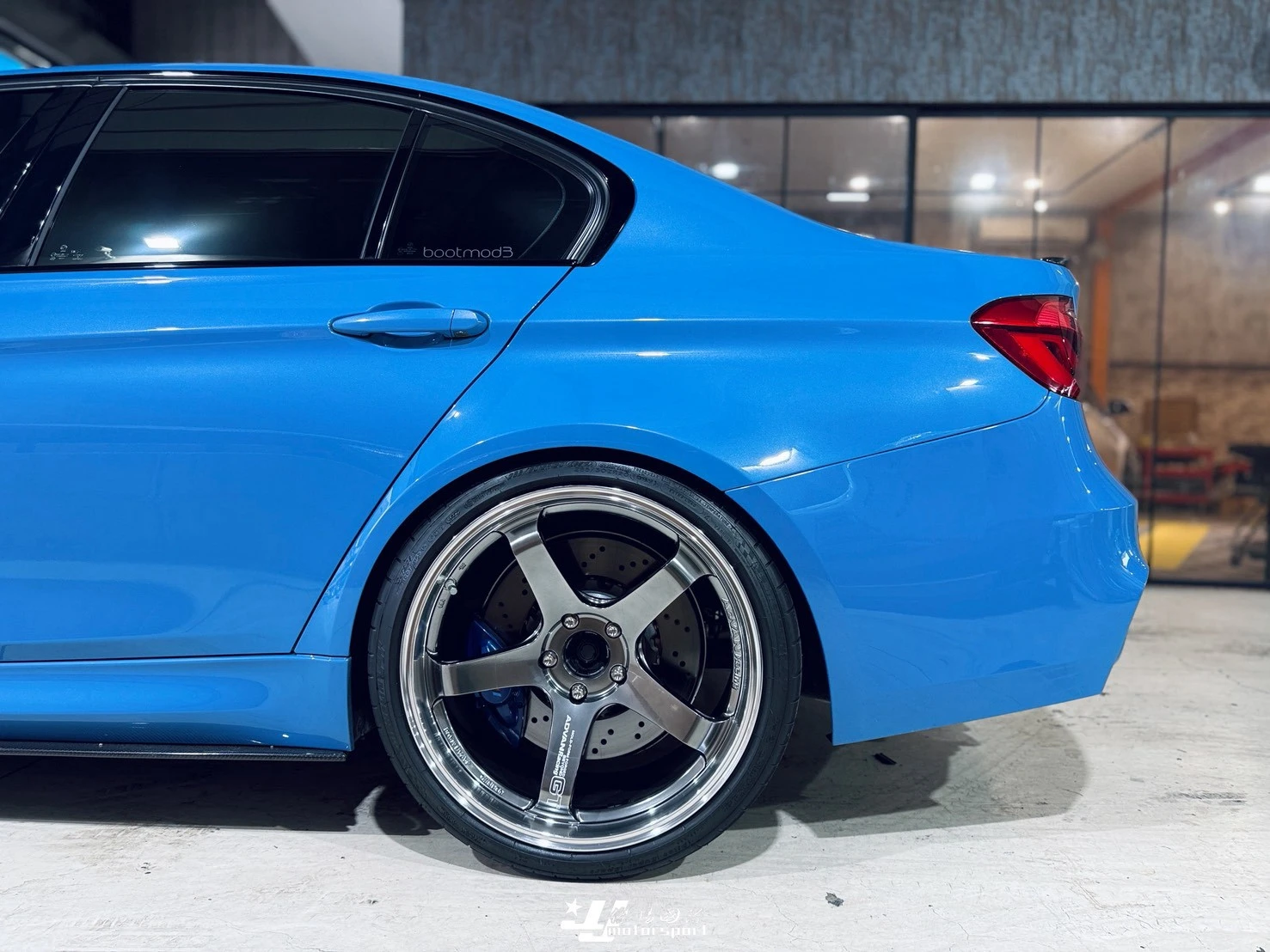 全新 寶馬 BMW F80 M3 M4 升級 升級日本Advan GT 19吋 鍛造 鋁圈 MPB色 輪框