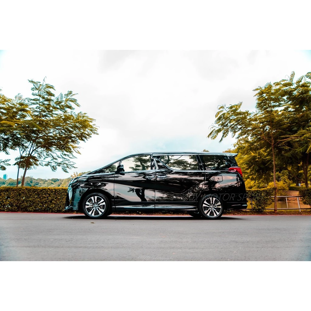 全新 TOYOTA ALPHARD 18 19 年 小改 MODELLISTA 款 前保桿 後下巴 側裙 素材
